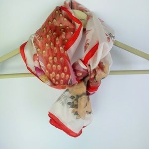 Vintage silk scarf